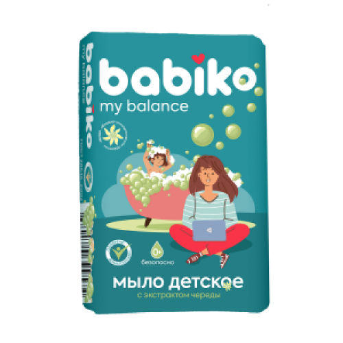 BABIKO My balance Мыло твердое детское с экстрактом Череды 100г